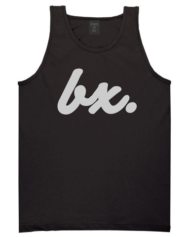 Bx The Bronx Script Tank Top in Black By Kings Of NY