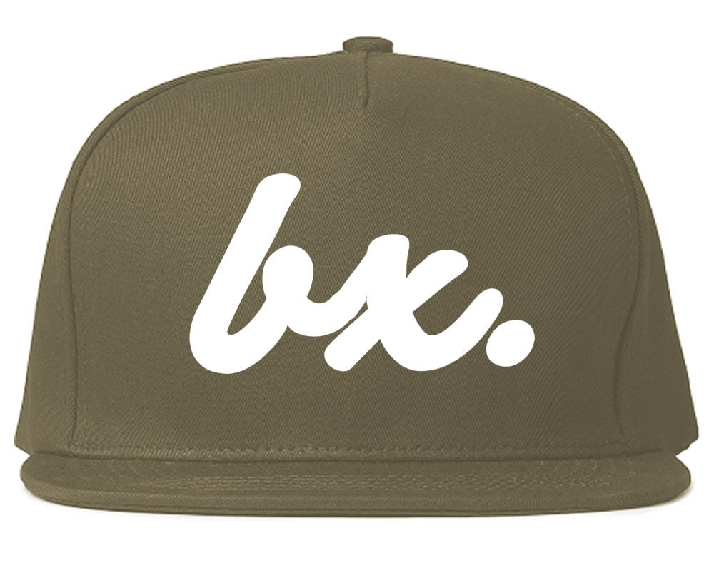 BX The Bronx Script Snapback Hat by Kings of NY Blue / Os