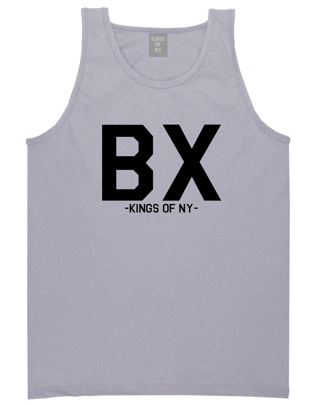 BX Bronx New York Tank Top in Grey