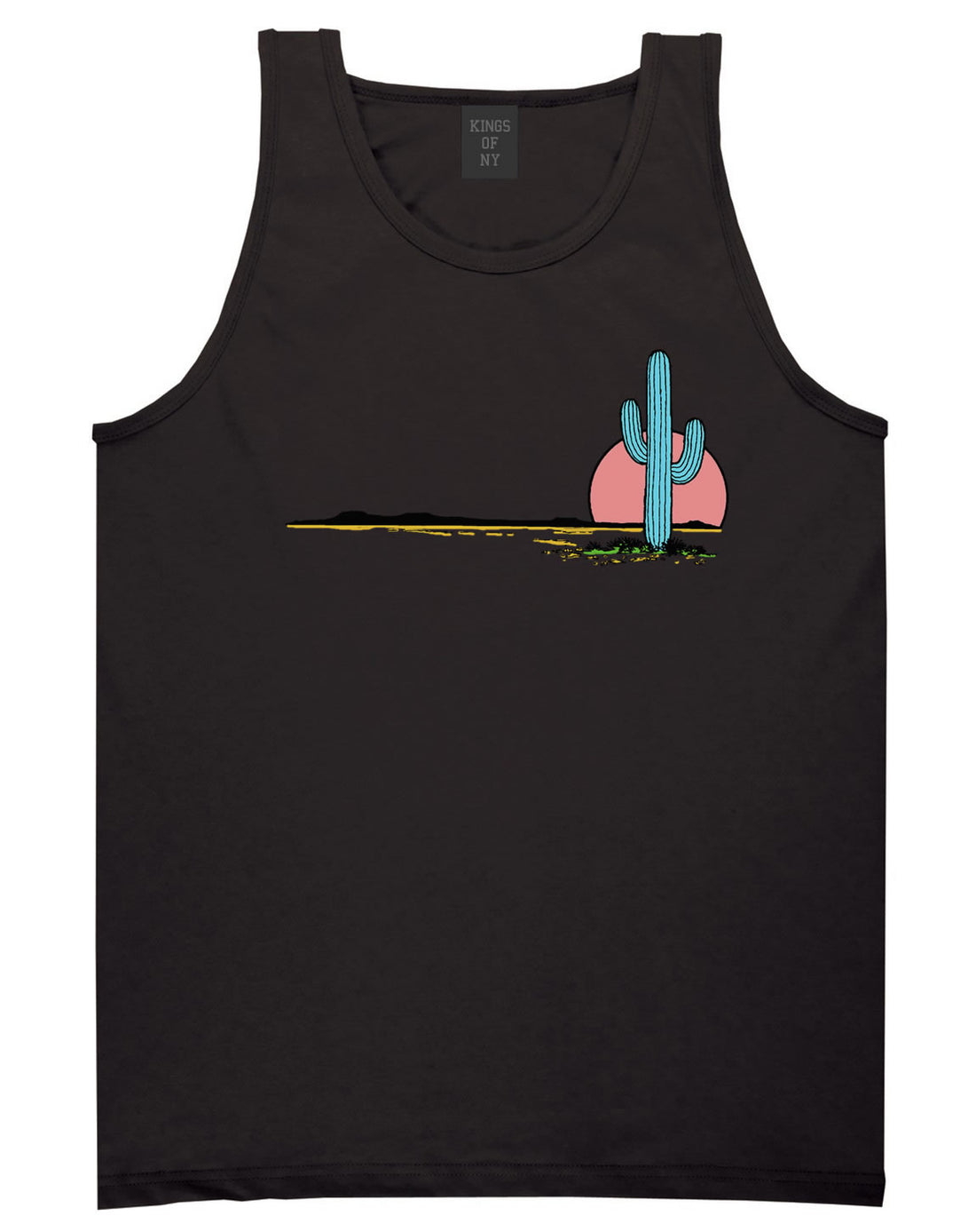 Cactus Sunrise Tank Top By Kings Of NY