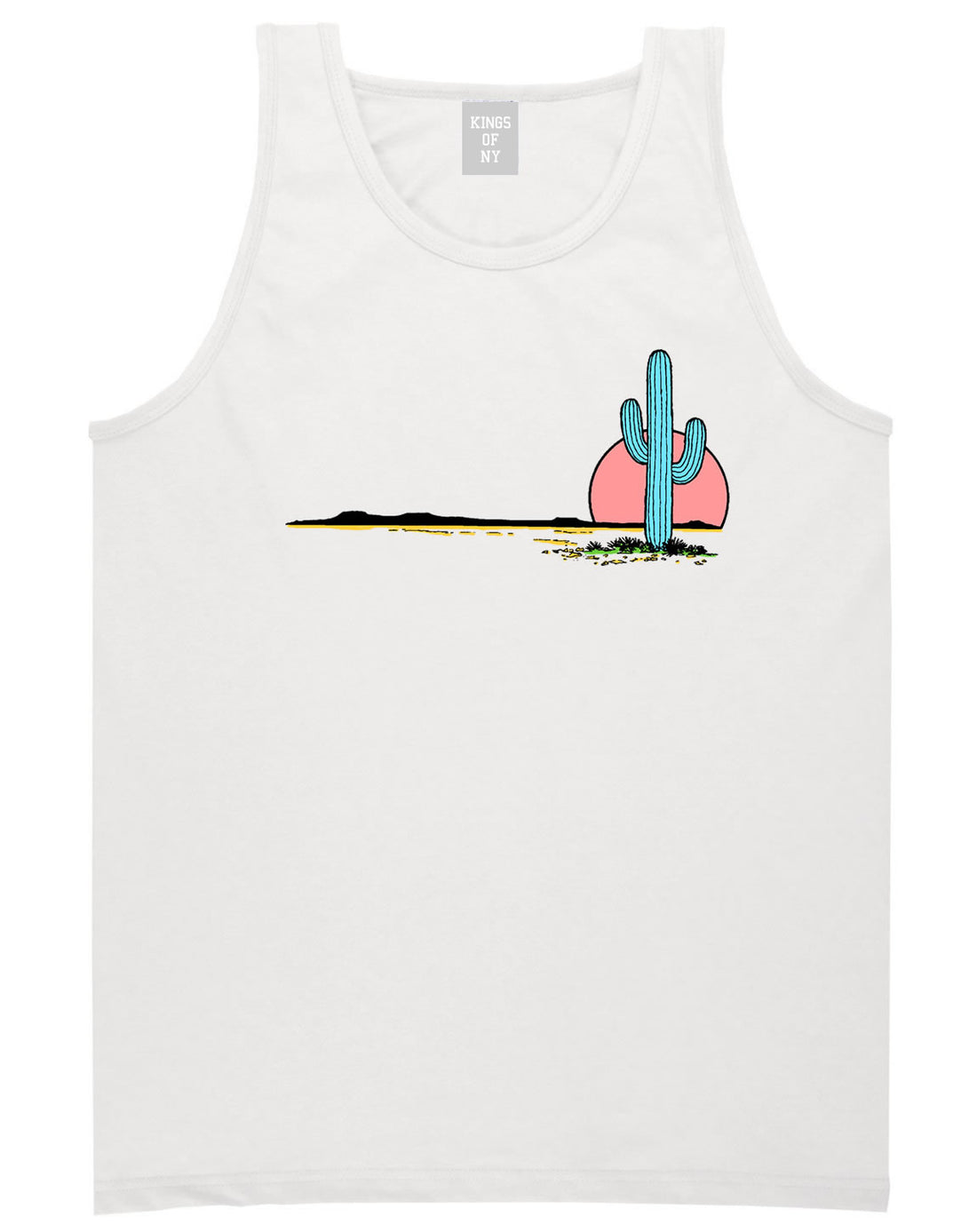 Cactus Sunrise Tank Top By Kings Of NY