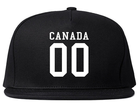 Canada Team 00 Jersey Snapback Hat By Kings Of NY