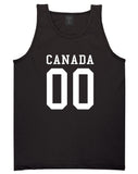 Canada Team 00 Jersey Tank Top in Black By Kings Of NY