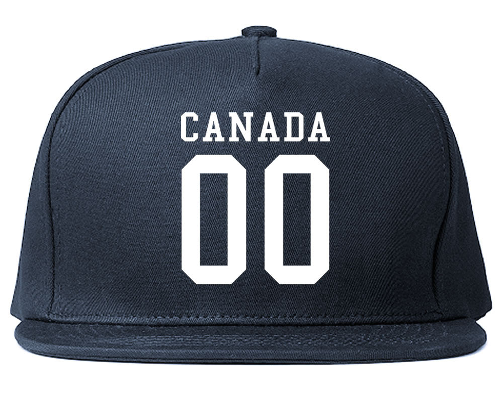 Canada Team 00 Jersey Snapback Hat By Kings Of NY