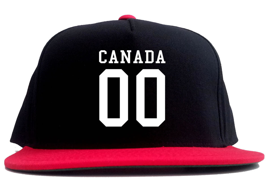 Canada Team 00 Jersey 2 Tone Snapback Hat By Kings Of NY