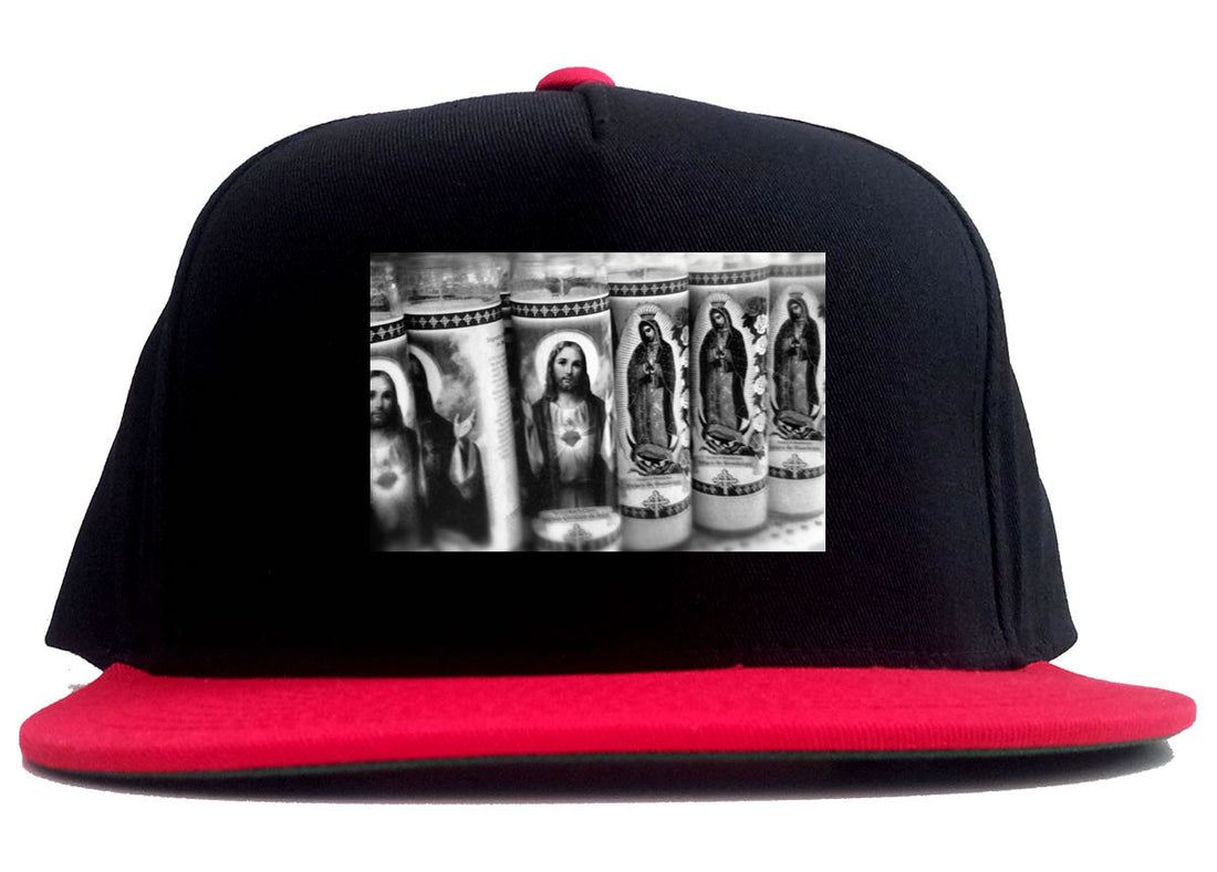 Religious Candles Photography by John Ramos 2 Tone Snapback Hat By Kings Of NY