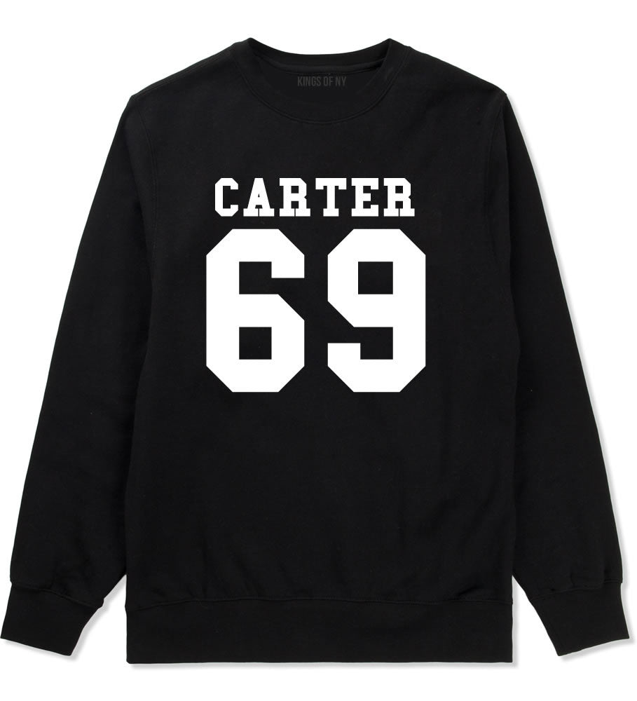  Carter 69 Team Crewneck Sweatshirt in Black by Kings Of NY