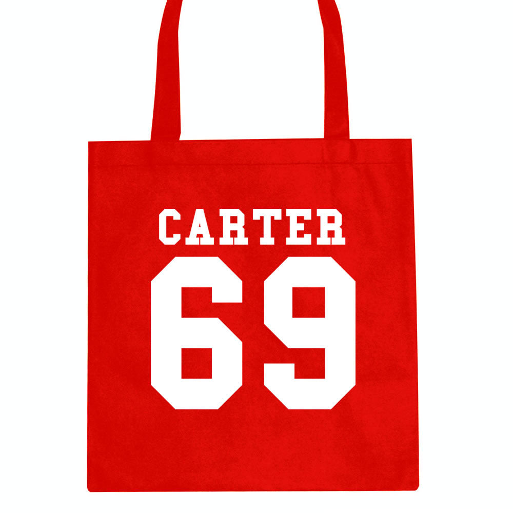 Carter 69 Team Jersey Tote Bag by Kings Of NY