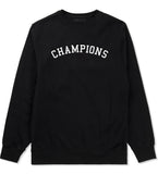 Champions Crewneck Sweatshirt in Black by Kings Of NY