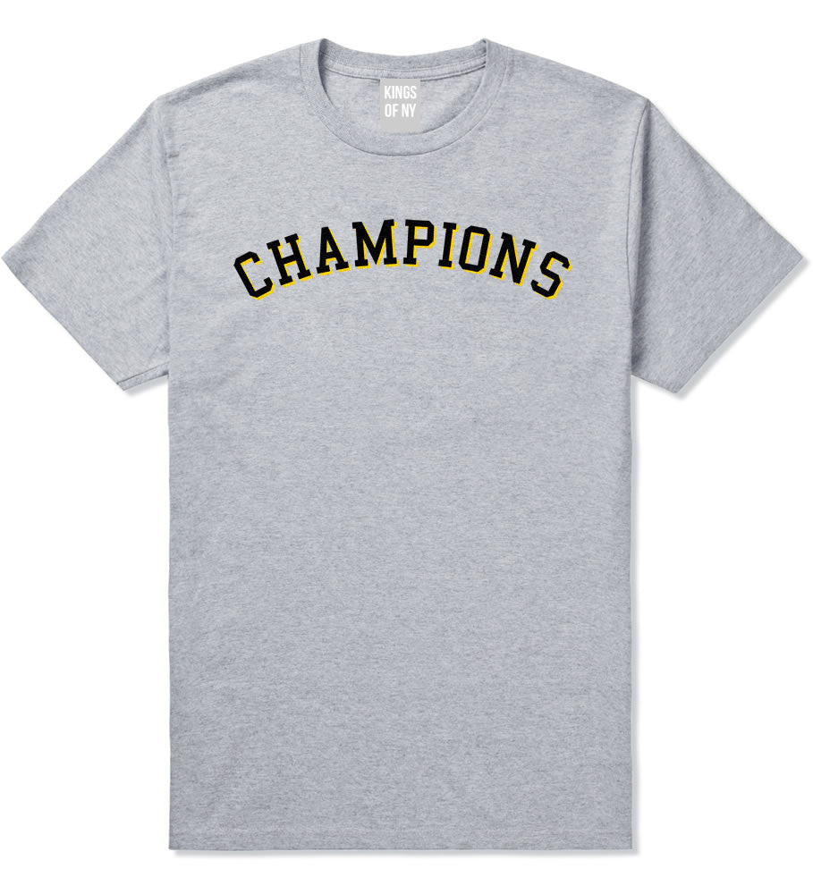 Champions T-Shirt in Grey by Kings Of NY