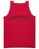 Champions Tank Top in Red by Kings Of NY