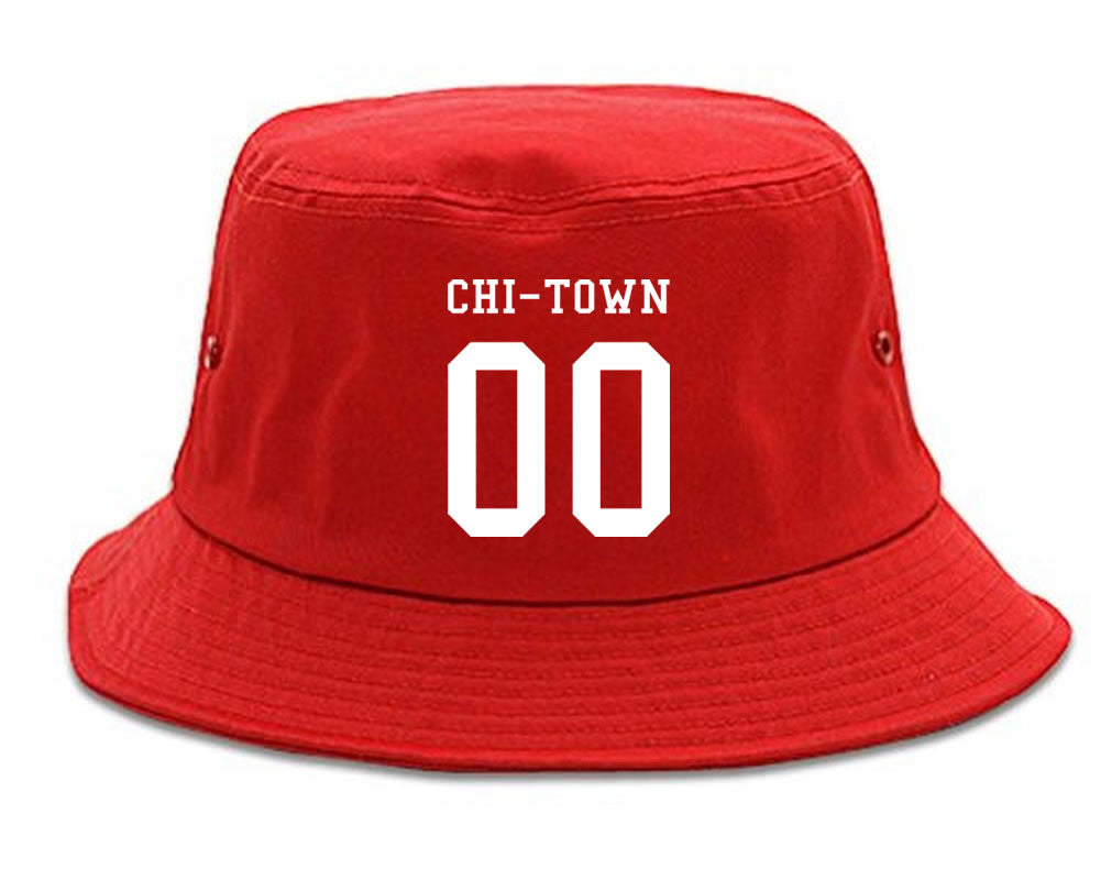 Chitown Team 00 Chicago Jersey Bucket Hat By Kings Of NY
