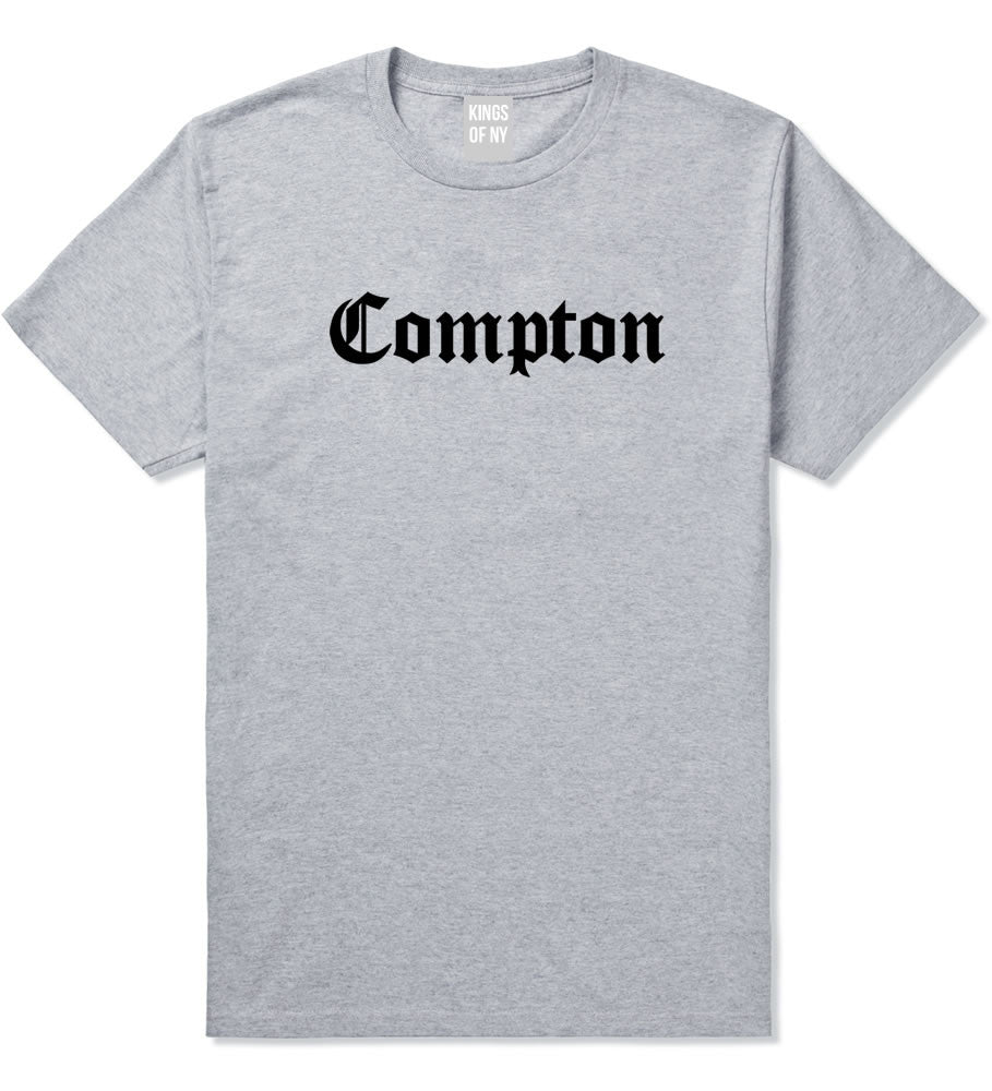 Kings Of NY Compton T-Shirt in Grey