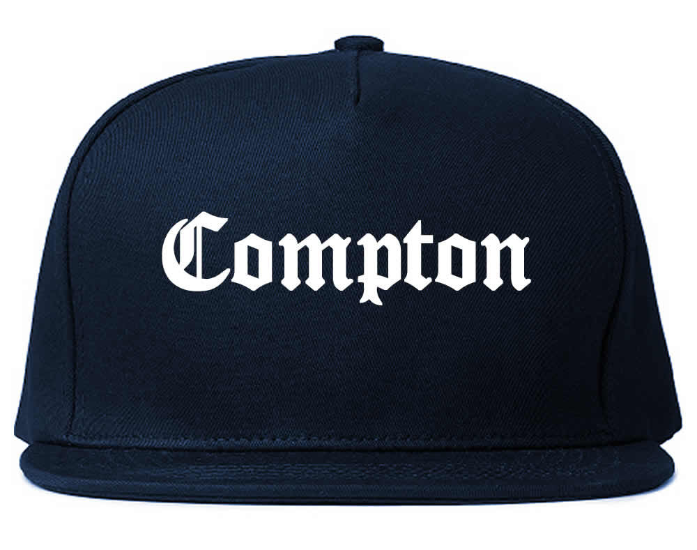 Compton Snapback Hat Cap by Kings of NY Blue Os
