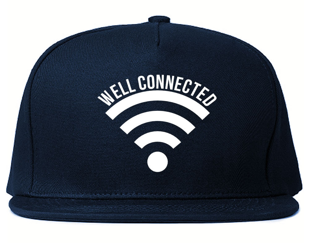 Well Connected Wifi Emoji Meme snapback Hat Cap