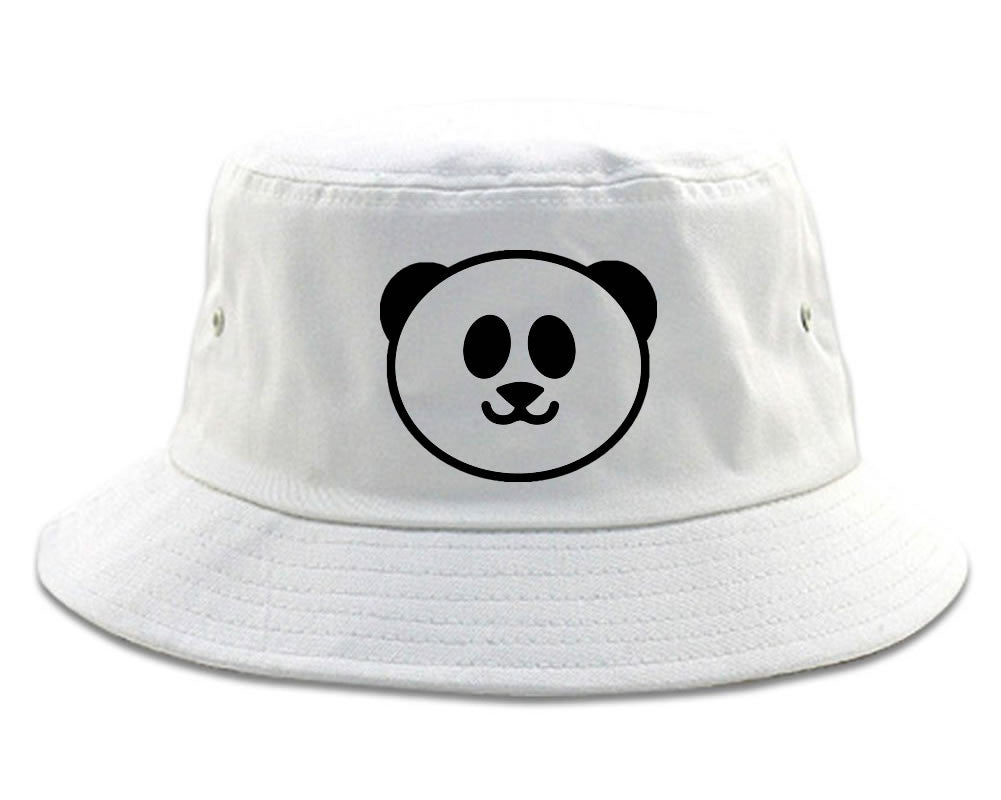 Cute Panda Chest Emoji Meme Bucket Hat Cap