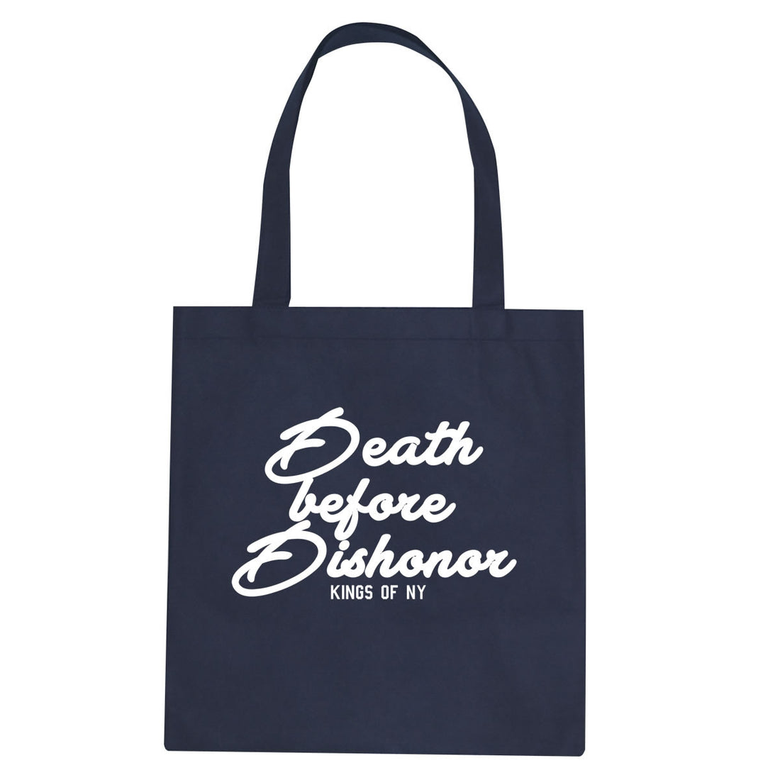 Death Before Dishonor Skulls Tote Bag By Kings Of NY