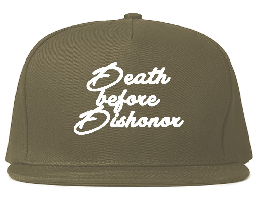 Death Before Dishonor Skulls Snapback Hat By Kings Of NY