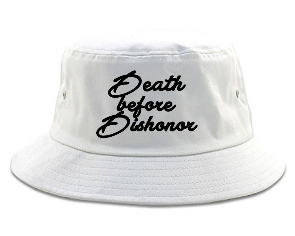 Death Before Dishonor Skulls Bucket Hat By Kings Of NY