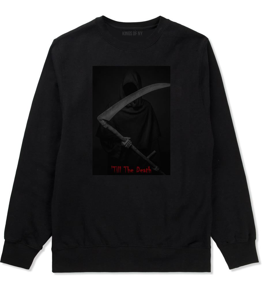 Till The Death Grim Reaper Crewneck Sweatshirt