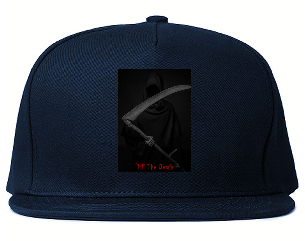 Till The Death Grim Reaper snapback Hat Cap