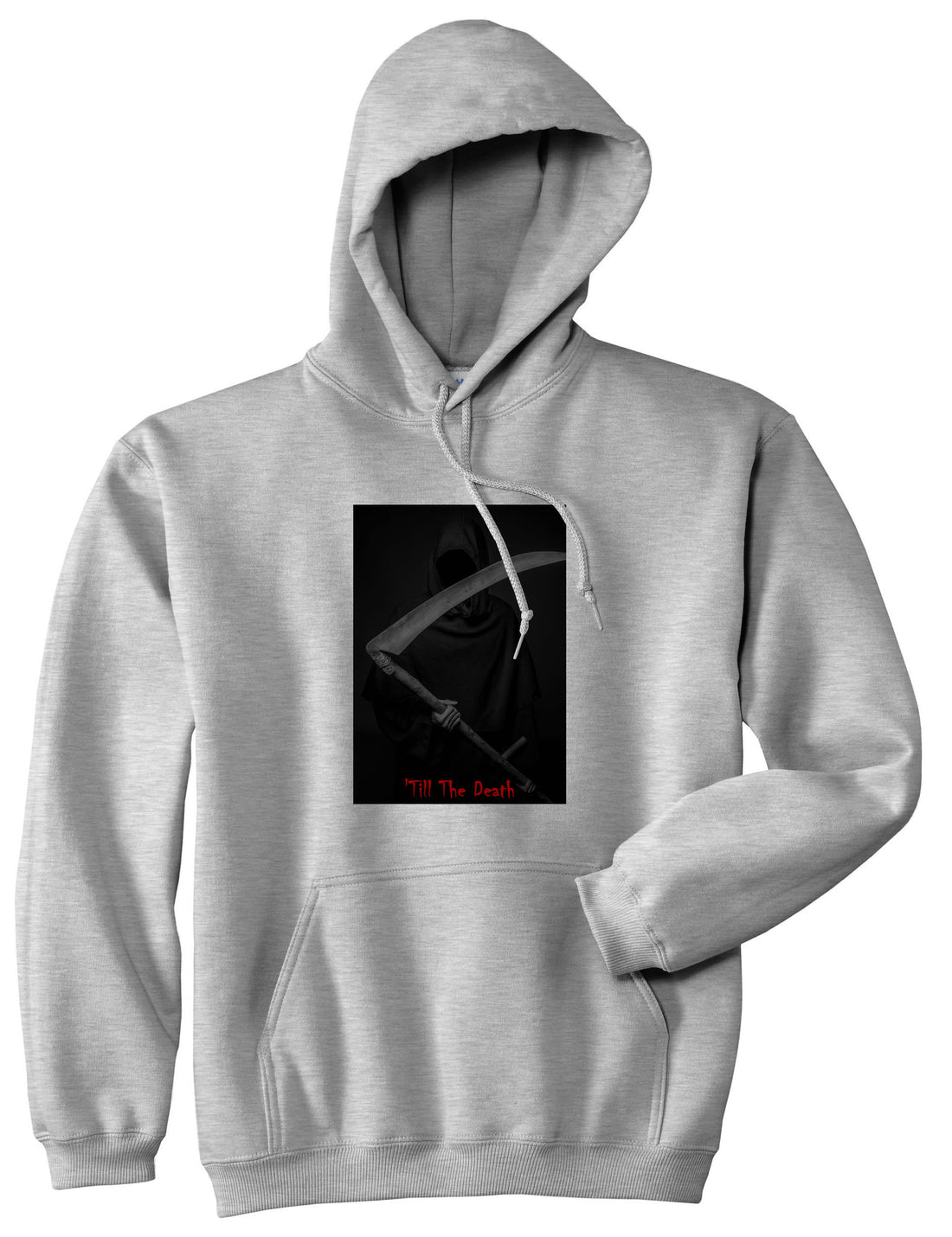 Till The Death Grim Reaper Pullover Hoodie