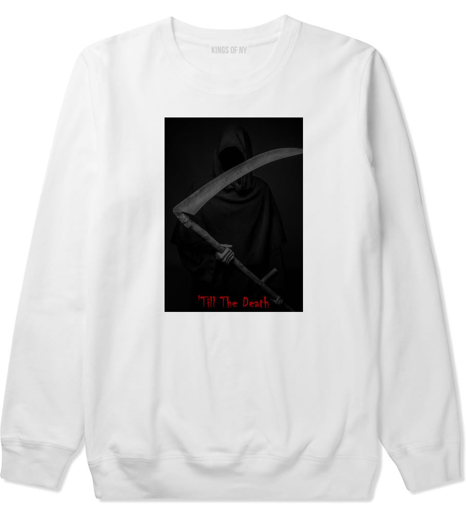 Till The Death Grim Reaper Crewneck Sweatshirt