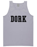 Dork College Style Tank Top in Grey By Kings Of NY