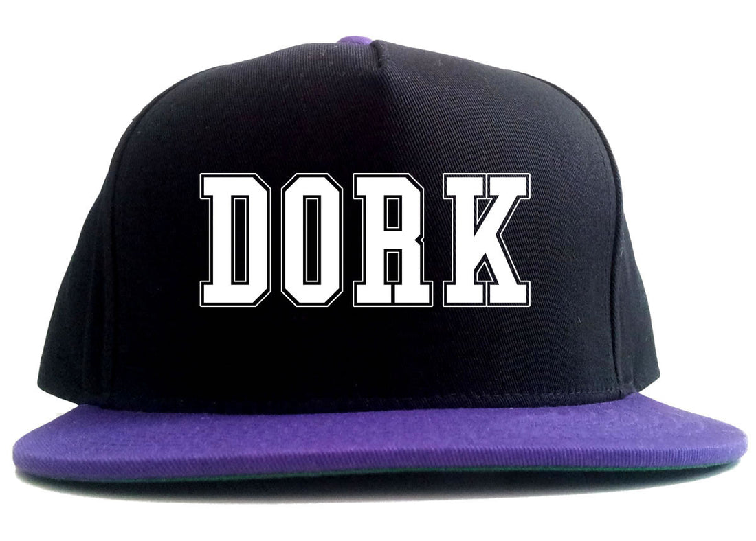 Dork College Style 2 Tone Snapback Hat By Kings Of NY