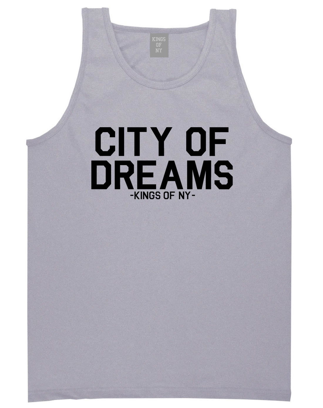 City Of Dreams New York Tank Top in Grey