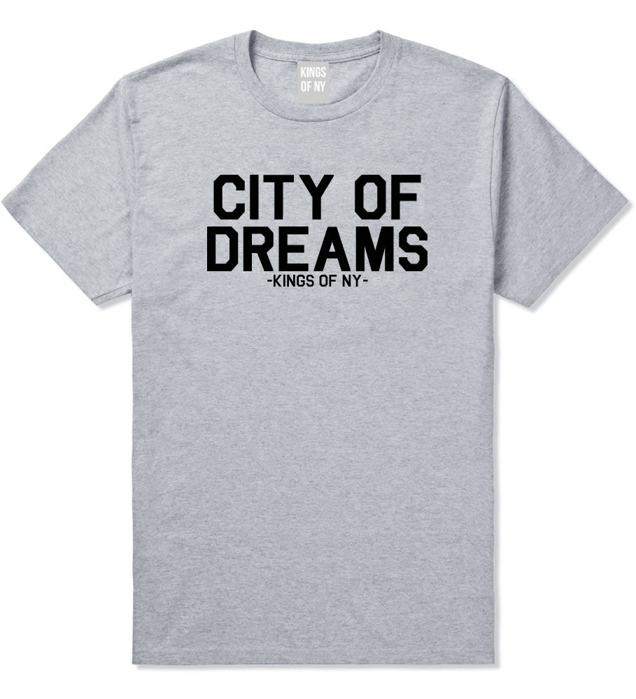 City Of Dreams New York T-Shirt in Grey