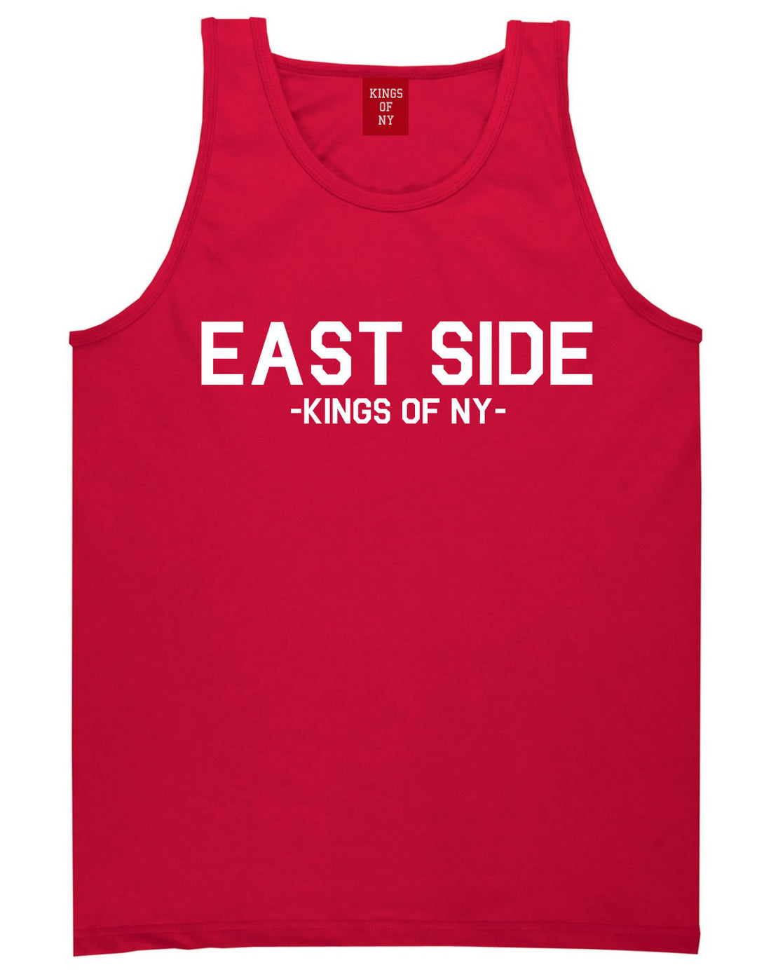 East Side NYC New York Tank Top in Red