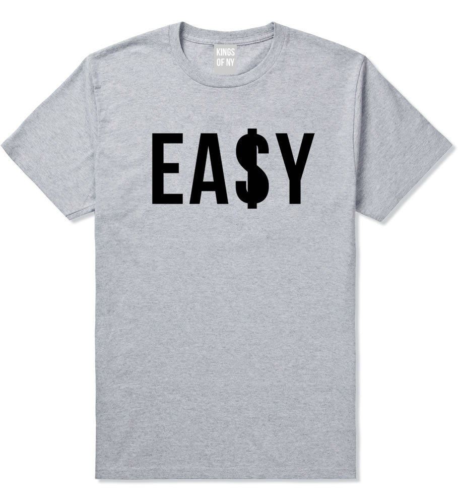 Easy Money Big High Dope Cool Black by Kings Of NY T-Shirt In Grey by Kings Of NY