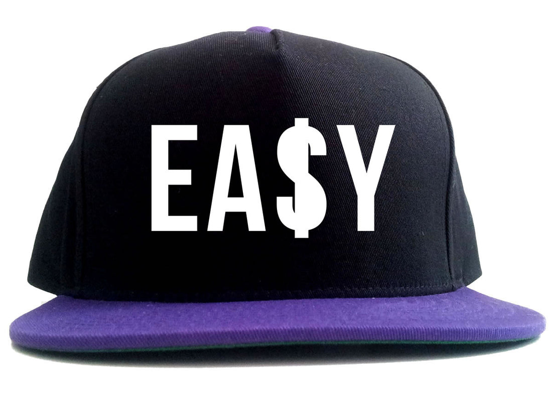 Easy Money Sign 2 Tone Snapback Hat By Kings Of NY