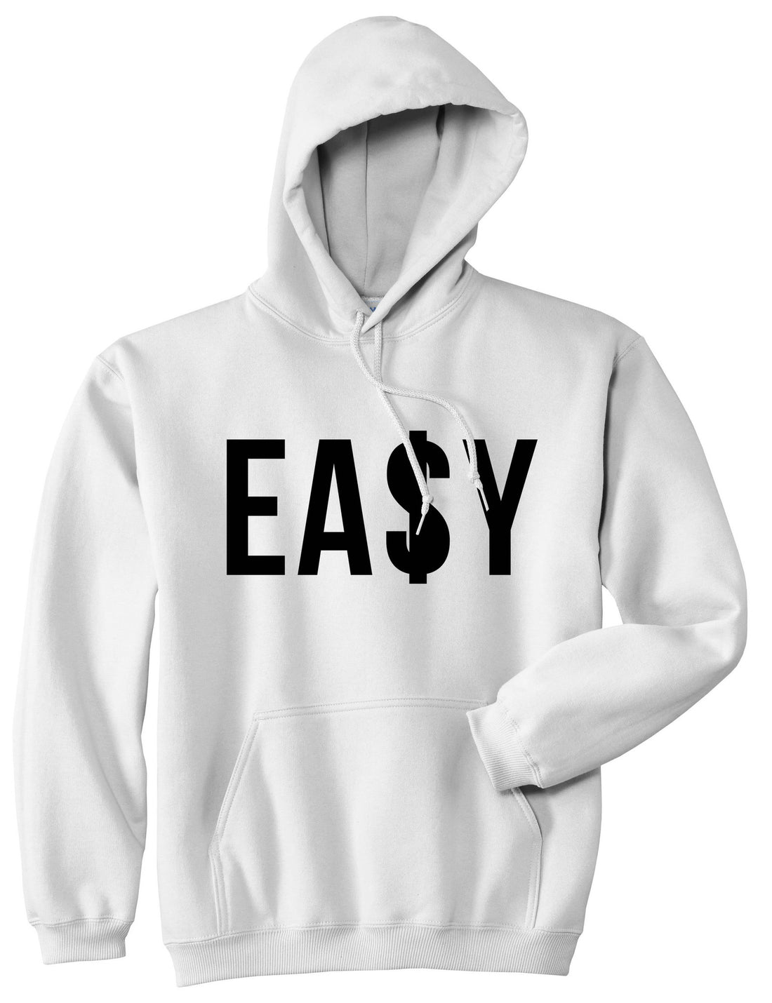 Easy Money Big High Dope Cool Black by Kings Of NY Pullover Hoodie Hoody in White by Kings Of NY