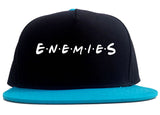 Enemies Friends Parody 2 Tone Snapback Hat By Kings Of NY