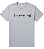 Enemies Friends Parody T-Shirt in Grey By Kings Of NY