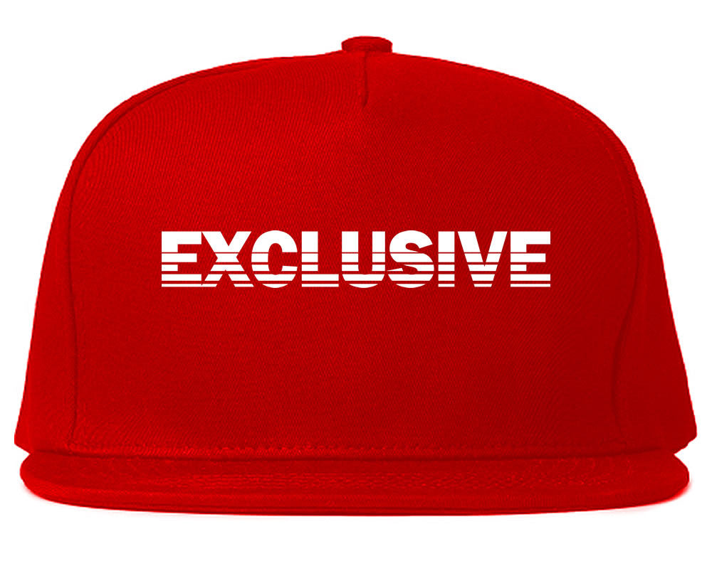 Exclusive Racing Style Snapback Hat in Red by Kings Of NY