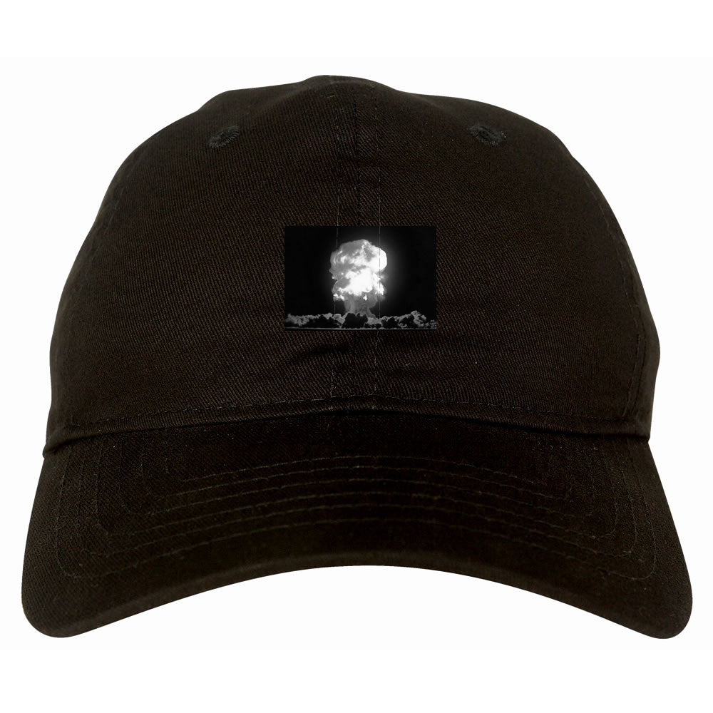 Explosion Nuclear Bomb Cloud Dad Hat By Kings Of NY