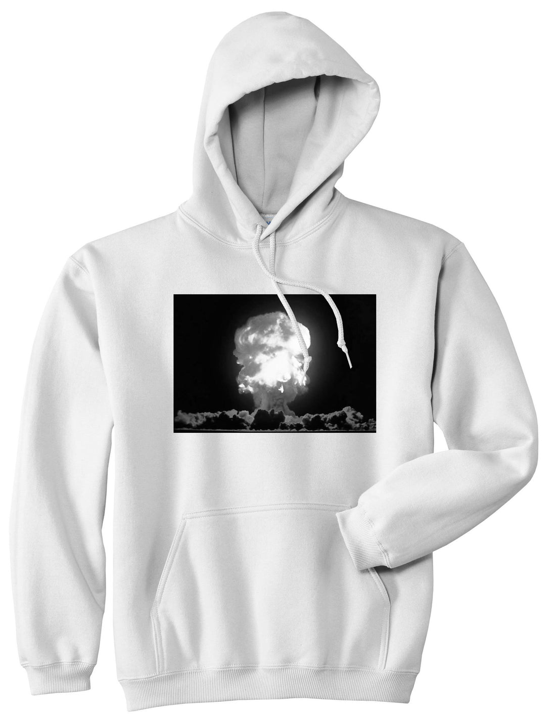 Explode Jacket Explosion Nuclear Bomb Cloud Pullover Hoodie by Kings Of NY – KINGS OF NY