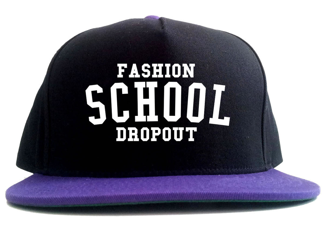 Fashion School Dropout Blogger 2 Tone Snapback Hat By Kings Of NY