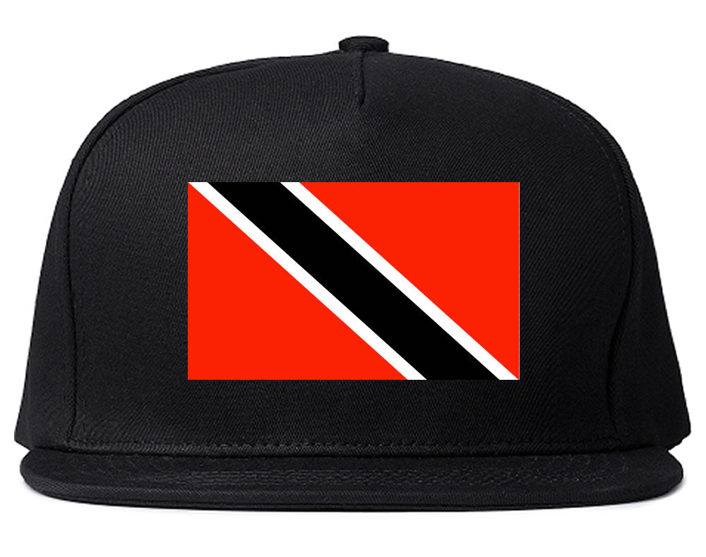 Trinidad Flag Country Printed Snapback Hat Cap Black