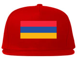 Armenia Flag Country Printed Snapback Hat Cap Red