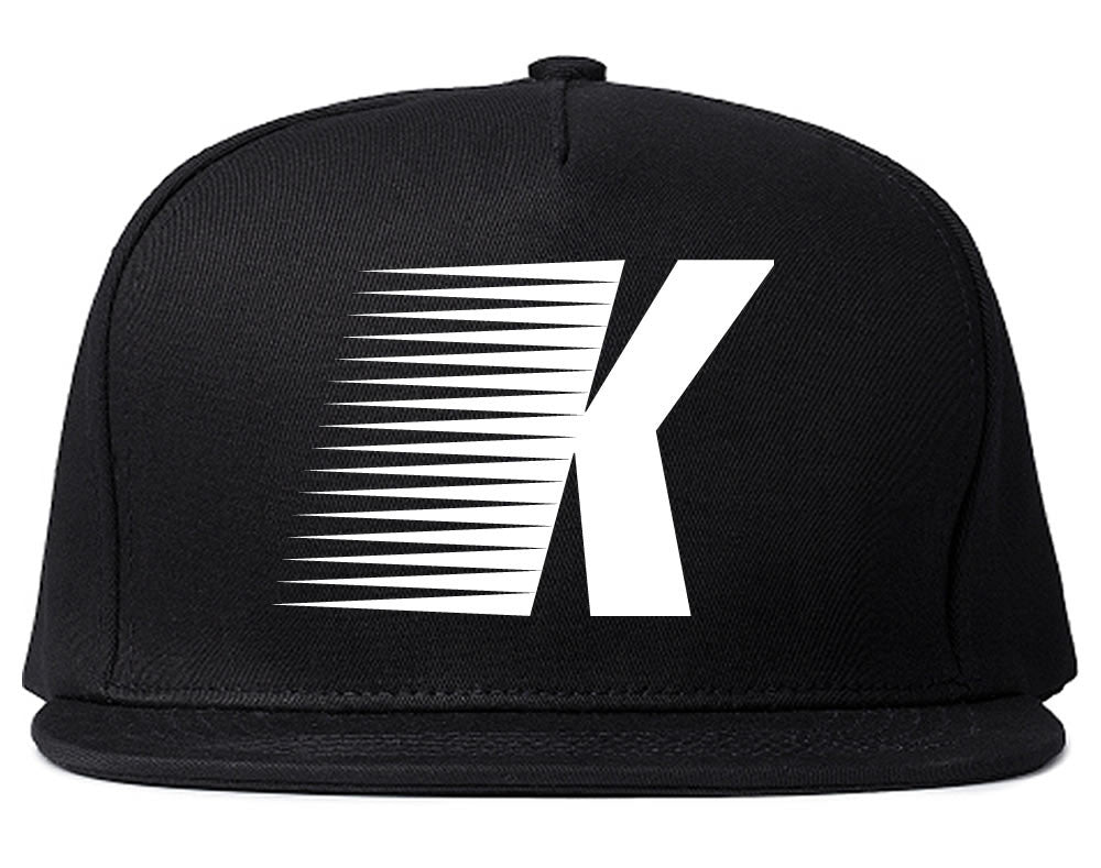 Flash K Running Fitness Style Snapback Hat in Black By Kings Of NY