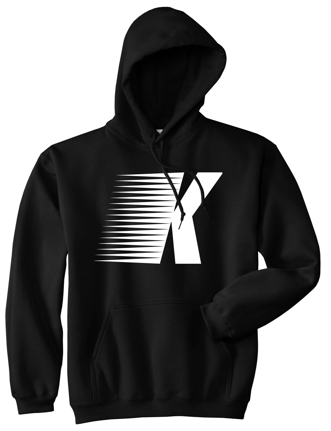 Flash K Running Fitness Style Pullover Hoodie in Black By Kings Of NY