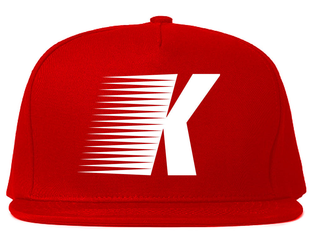 Flash K Running Fitness Style Snapback Hat in Red By Kings Of NY