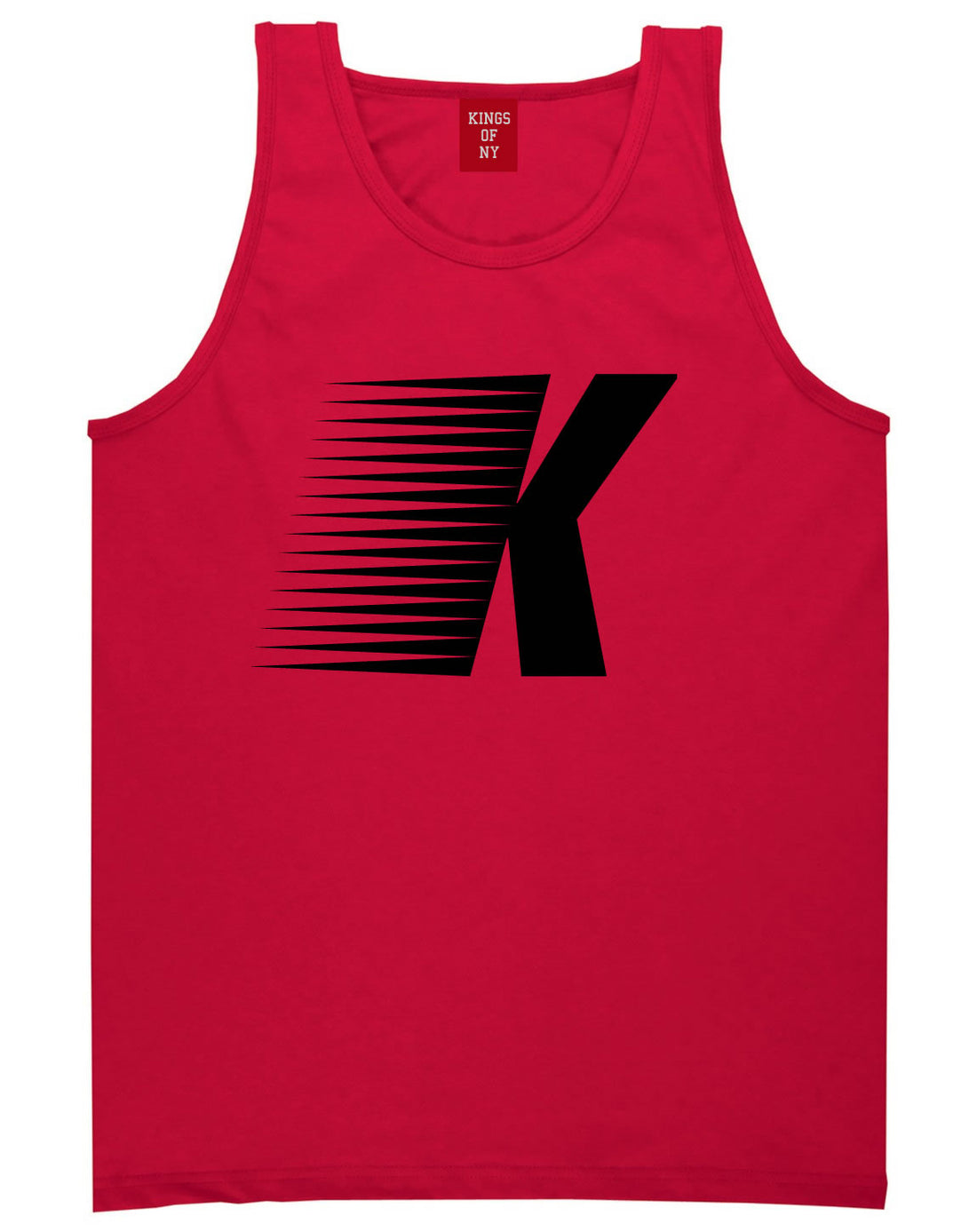 Flash K Running Fitness Style Tank Top in Red By Kings Of NY