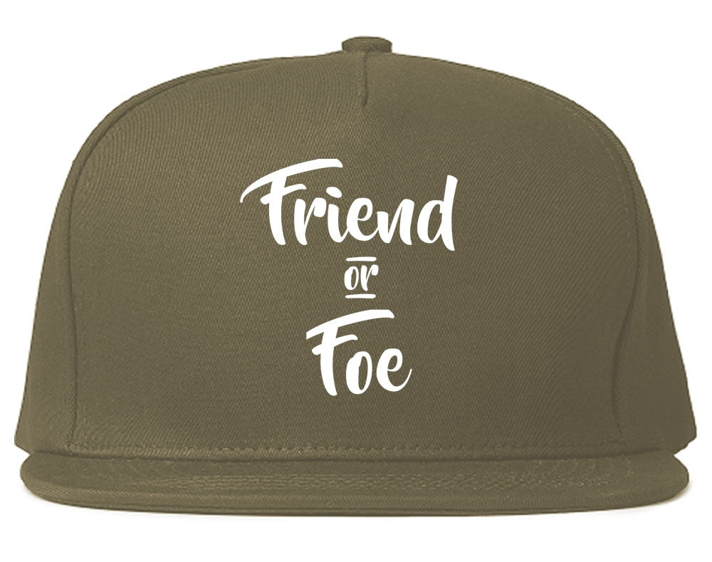 Friend Or Foe snapback Hat Cap