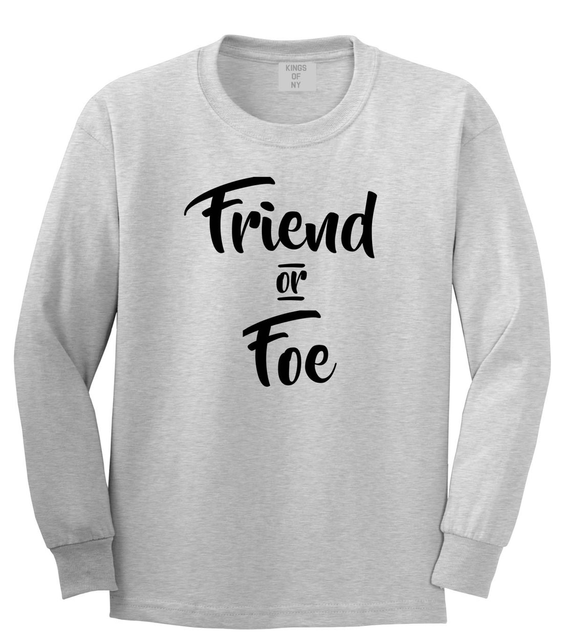 Friend Or Foe Long Sleeve T-Shirt