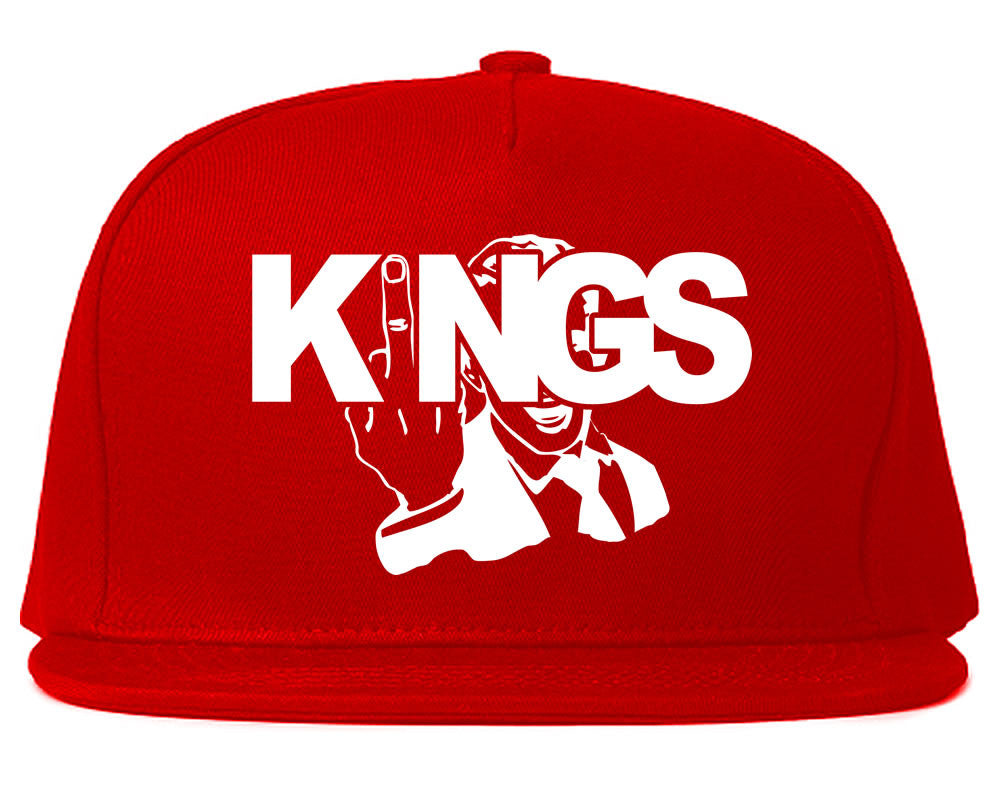KINGS Fck You Middle Finger Snapback Hat Cap